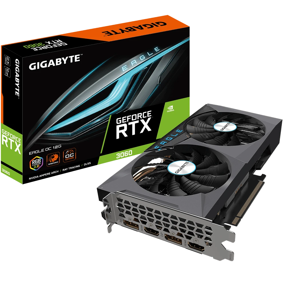 Gigabyte GeForce RTX 3060 EAGLE OC 12G  (Rev. 1.0)